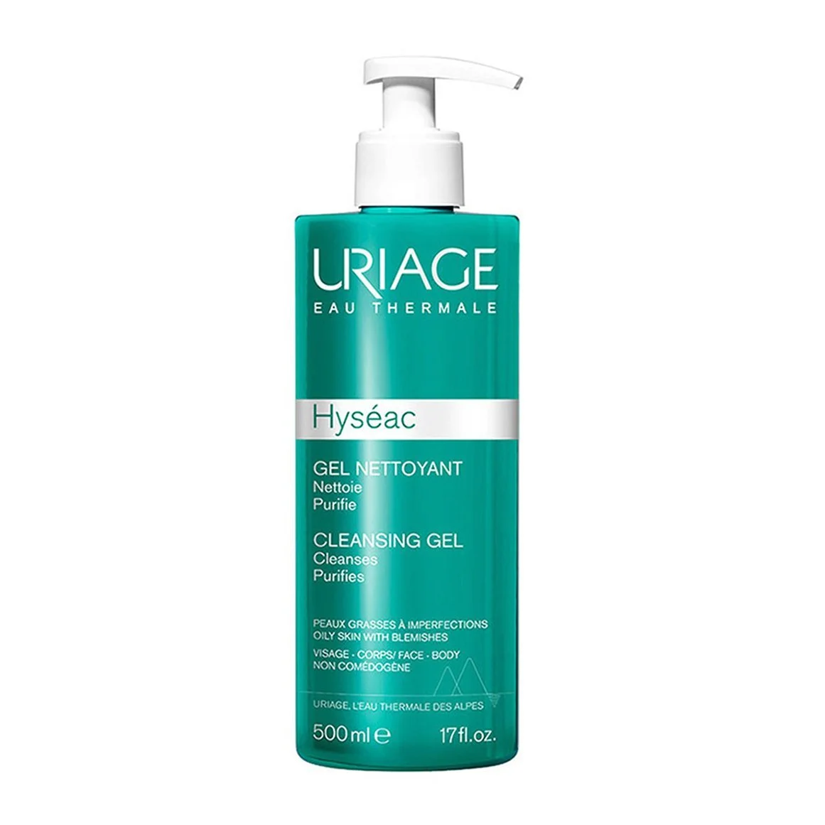 Гель для обличчя Uriage (Урьяж) Hyseac очищуючий, 500 мл