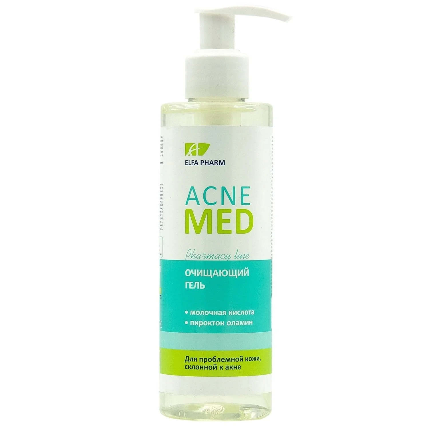 Гель для обличчя Elfa Pharm (Ельфа Фарм) Acne Med очищуючий, 200 мл