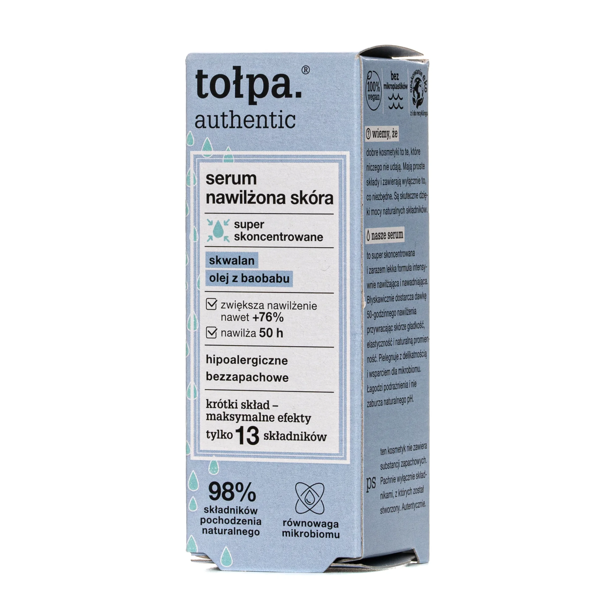 Сироватка Tolpa (Толпа) Authentic зволожуюча, 30 мл