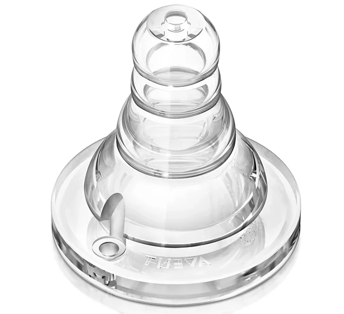 Соска Avent (Авент) Standart силіконова, слабкий потік, з народження, 2 шт.