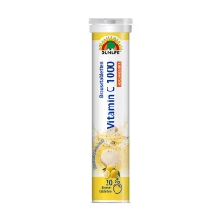 Витамин С Sunlife (Санлайф) таблетки шипучие, 20 шт.