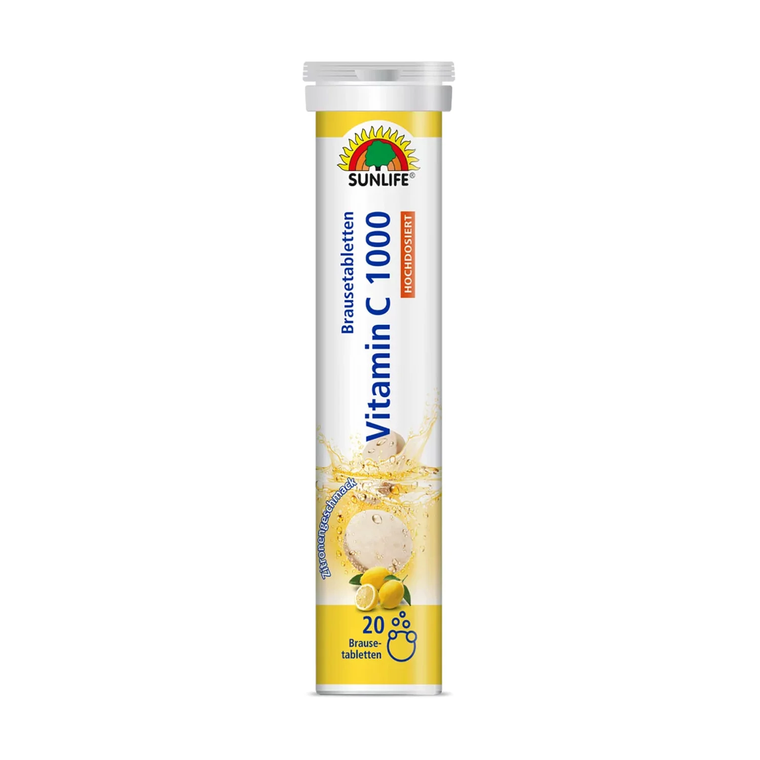 Вітамін С Sunlife (Санлайф) таблетки шипучі, 20 шт.