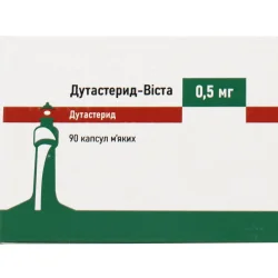 Дутастерид-Віста капсули по 0,5 мг, 90 шт.