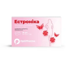 Естроніка супоз. ваг. з екстрактом червоної щітки в карт. уп. 2,4г №10