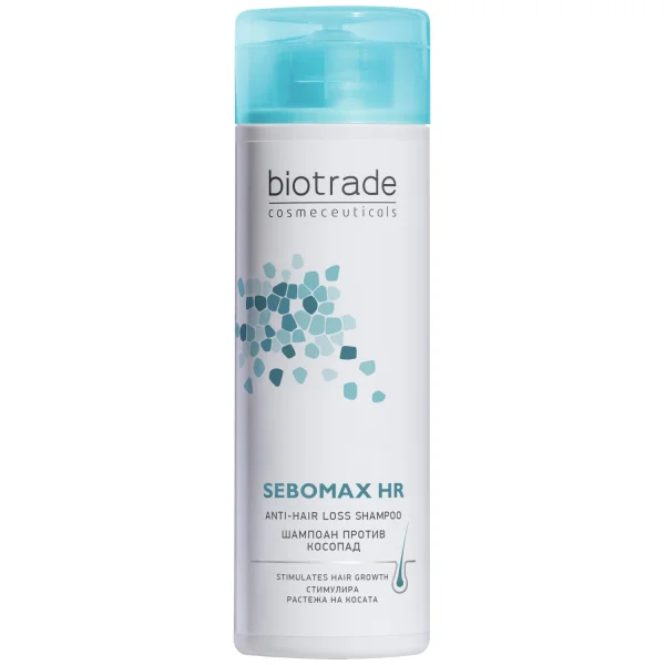 Шампунь для волос Biotrade Sebomax HR (Биотрейд Себомакс) против выпадения, 200 мл