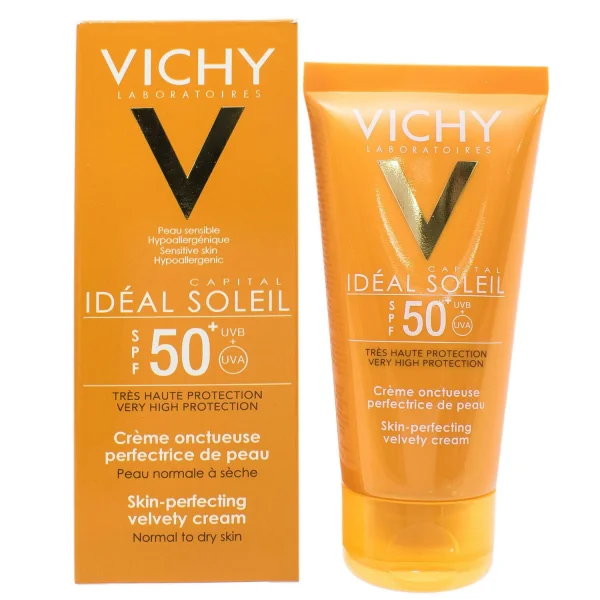 Крем для лица Виши (Vichy) 3в1 солнцезащитный SPF50+, от пигментных пятен с тонирующим эффектом, 50 мл