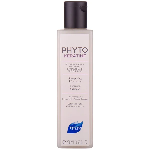 Шампунь для волос PHYTO (Фито) Фитокератин восстанавливающий для поврежденных и ломких волос, 250 мл
