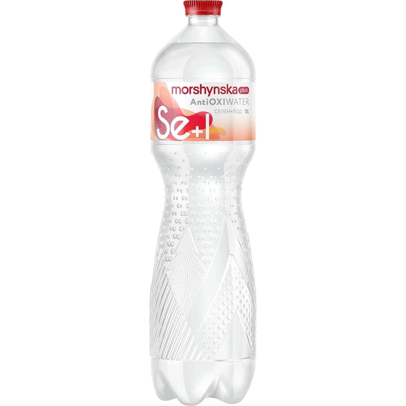 Вода Моршинська Плюс АнтіОксі (Morshynska Plus AntiOxiwater) селен-йод, негазована, 1,5 л