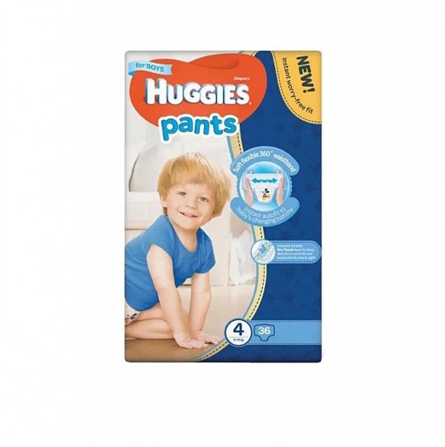 Підгузники-трусики Хагіс Пантс 4 для хлопчиків (Huggies Boy Pants) (9 ...