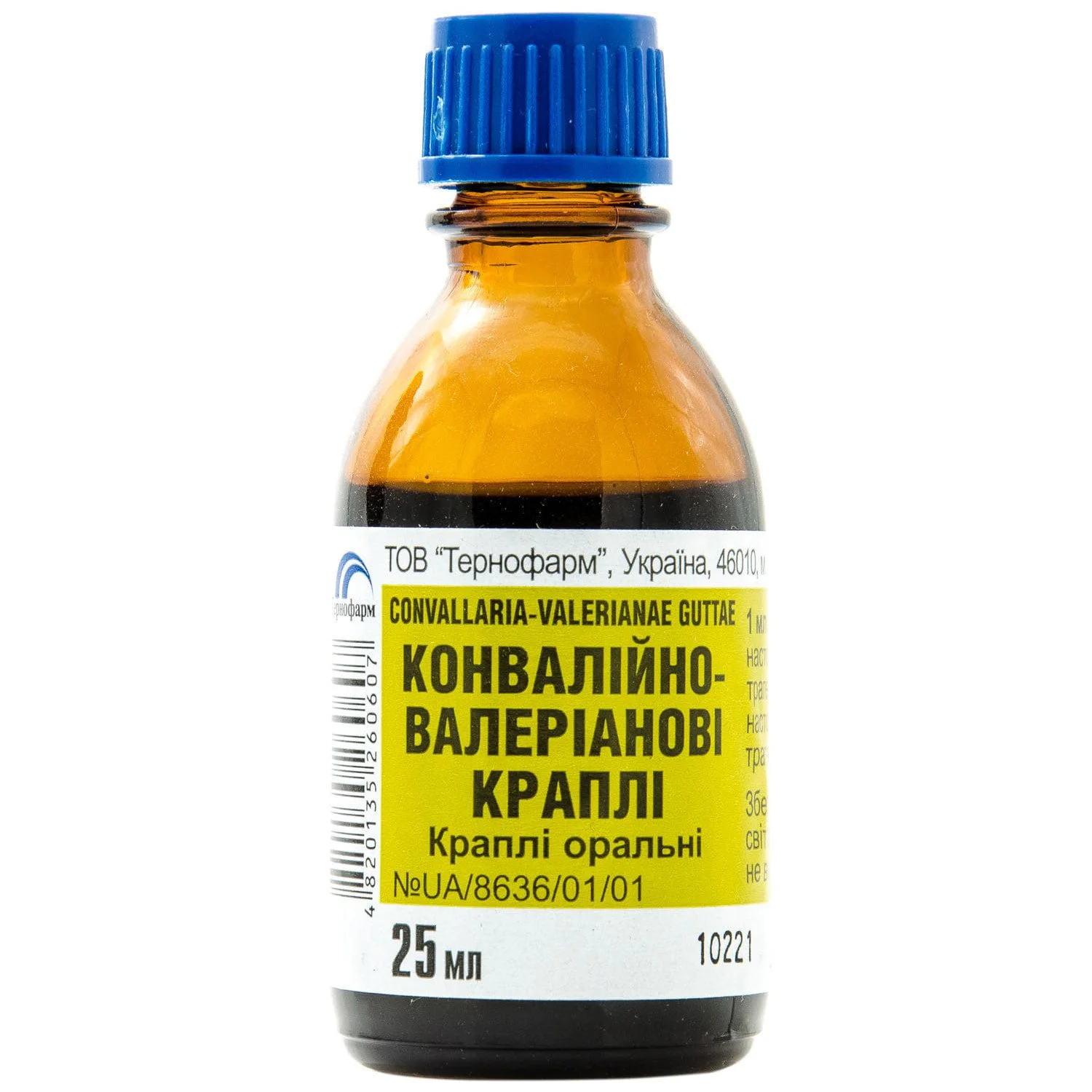 Конвалійно-валеріанові краплі, 25 мл