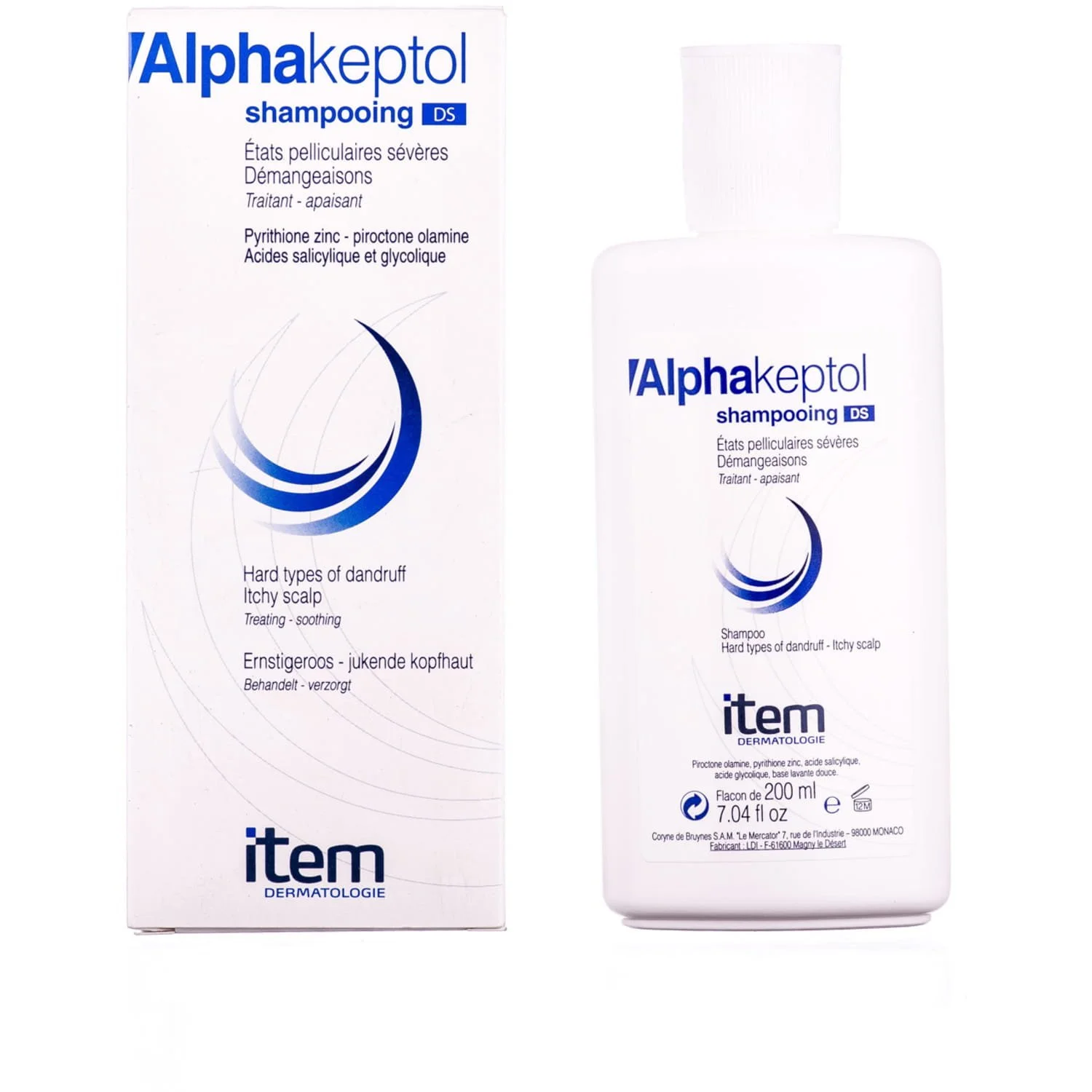 Шампунь Item (Ітем) Alphakeptol DS проти лупи, 200 мл