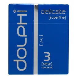 Презервативи Долфі Люкс Делікате (Dolphi Lux Delicate), 3 шт.