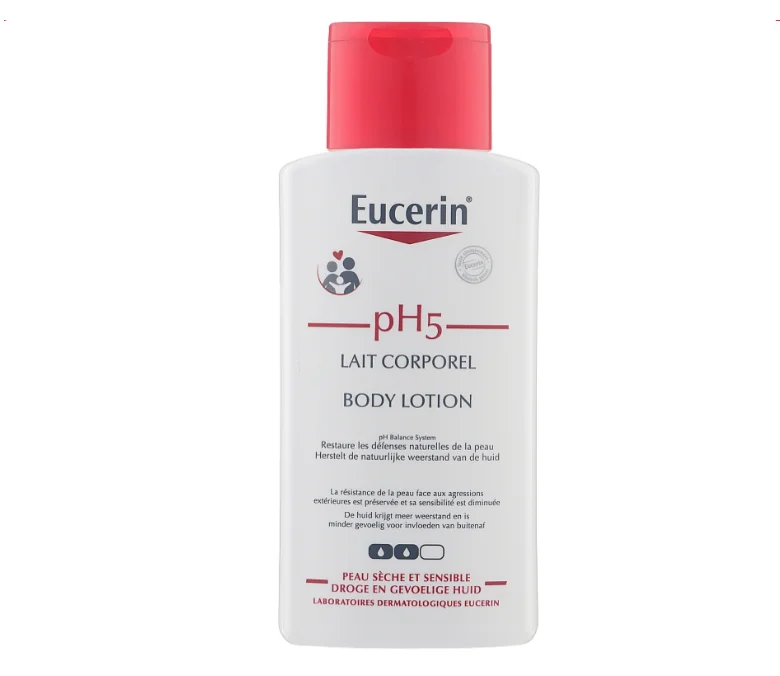 Захисний відновлювальний лосьйон для чутливої шкіри Еуцерин (Eucerin) РН5, 200 мл