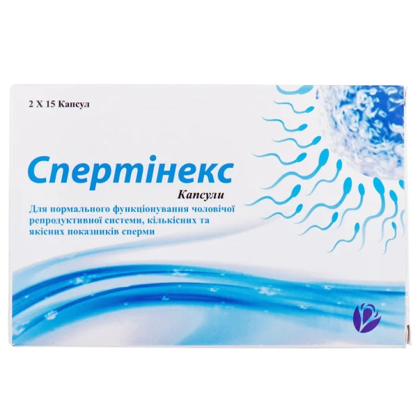 Спертинекс натуральное средство для улучшения репродуктивной функции у мужчин капсулы, 30 шт.