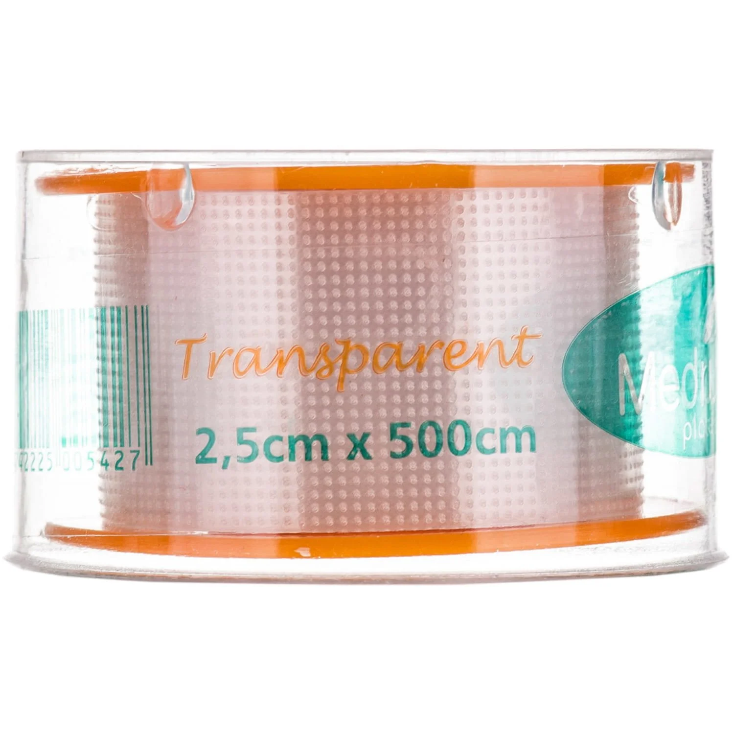 Пластир Medrull (Медрул) Transparent на полімерній основі 2,5 х 500 см, 1 шт.
