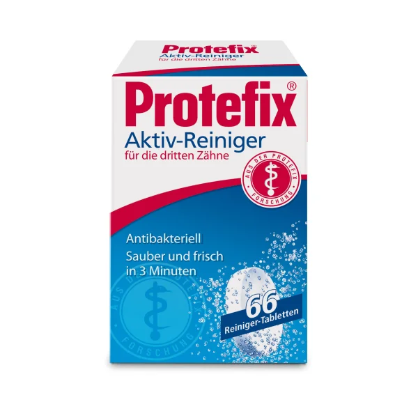 Таблетки для очистки зубних протезів Протефікс (Protefix), 66 шт.