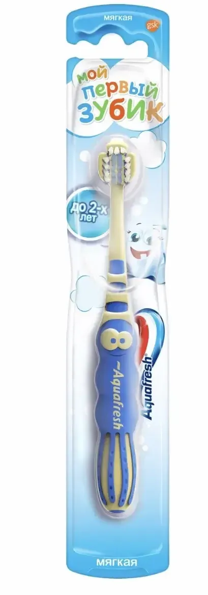 Зубна щітка Aquafresh (Аквафреш) Мої перші зубки, 1 шт.