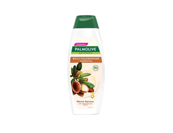 Шампунь для волосся Palmolive (Палмолів) Naturel Відновлення з аргановою олією, 380 мл