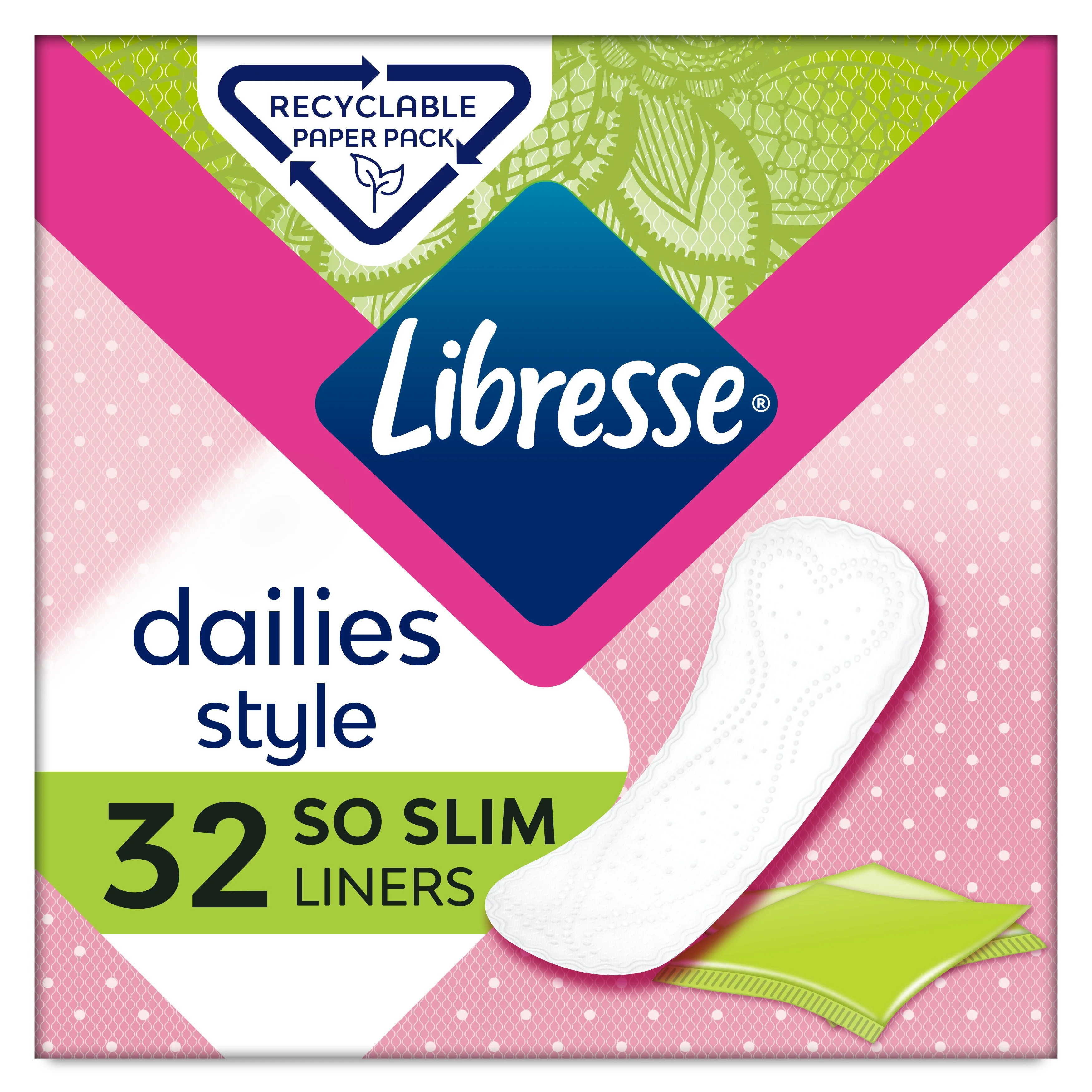 Прокладки Libresse (Лібресс) Dailyfresh Normal, 32 шт.
