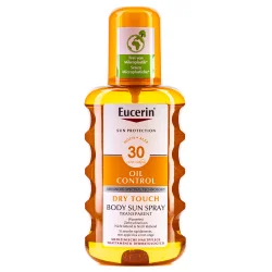 Солнцезащитный спрей для тела Eucerin с матирующим эффектом с SPF 30, 200 мл