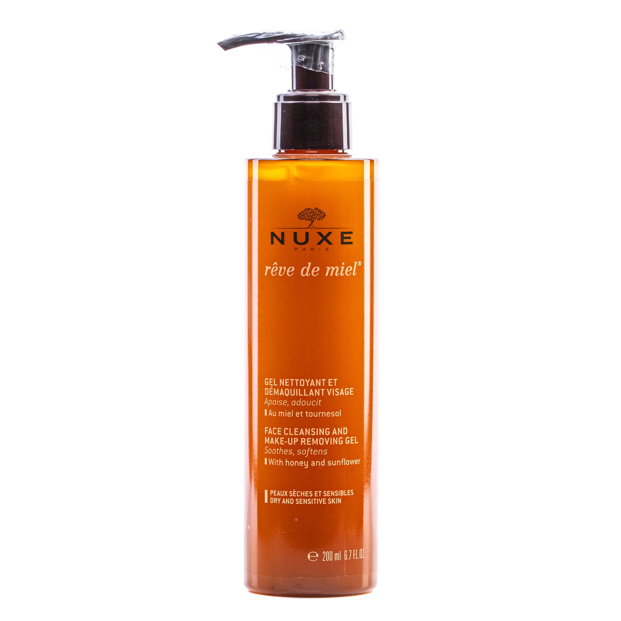 Гель для обличчя Nuxe (Нюкс) Медова мрія очищаючий, 200 мл