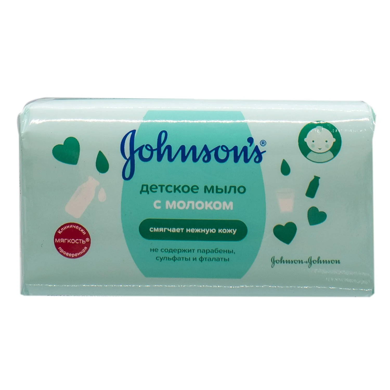 Мило Джонсон Бебі (Johnson’s Baby) з молоком, 100 г
