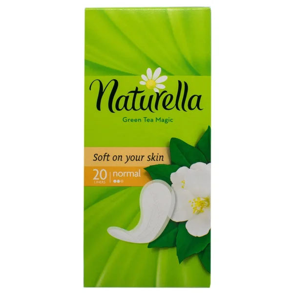 Прокладки ежедневные Naturella Normal (Натурелла Нормал) Зеленый чай, 20 шт.