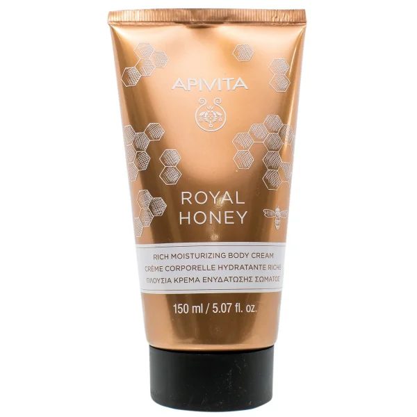 Крем для тіла Apivita (Апівіта) Royal Honey (Роял хоней) збагачений, зволожуючий, 150 мл