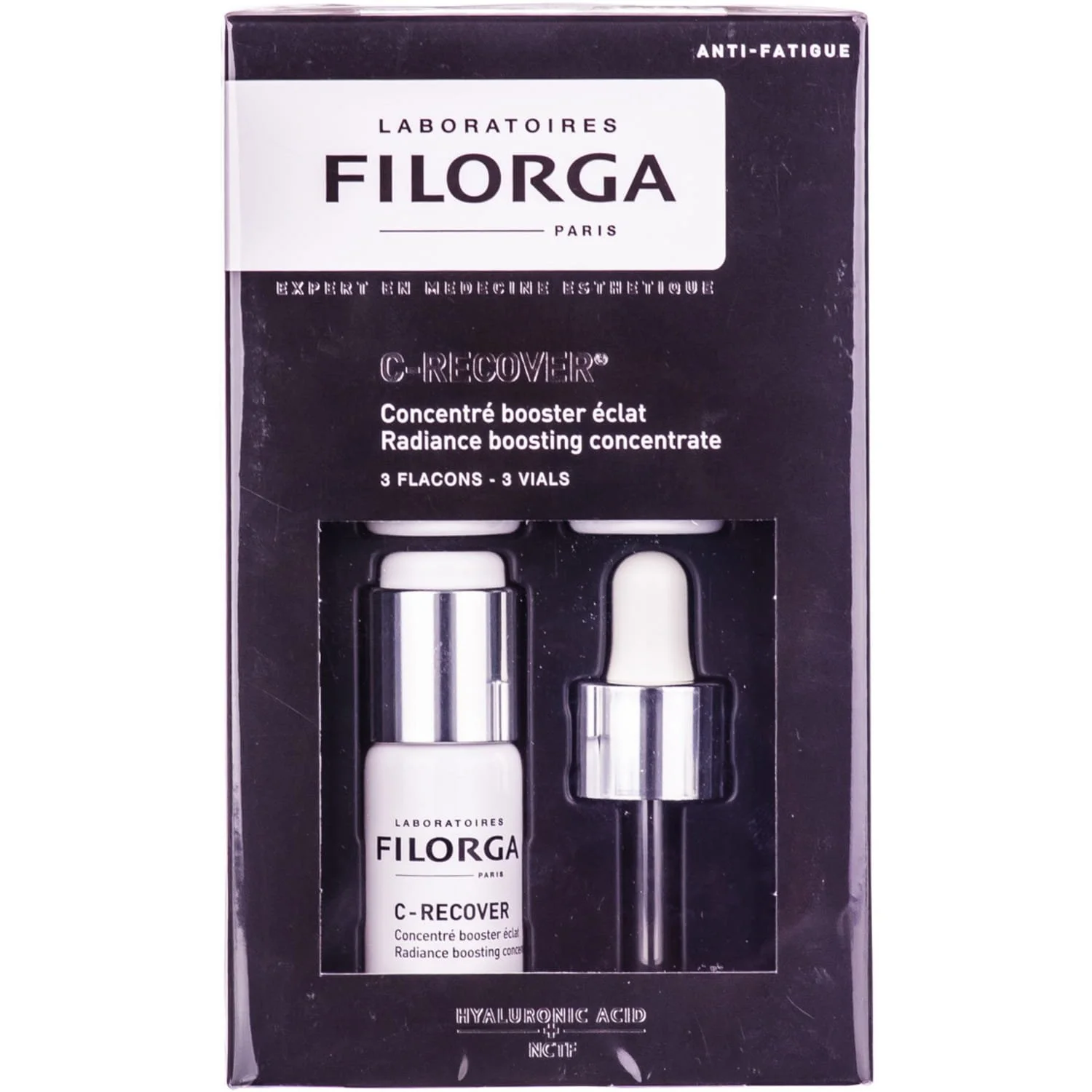 Концентрат для обличчя Filorga (Філорга) С-Recover для сяяння шкіри у флаконі по 10 мл, 3 шт.