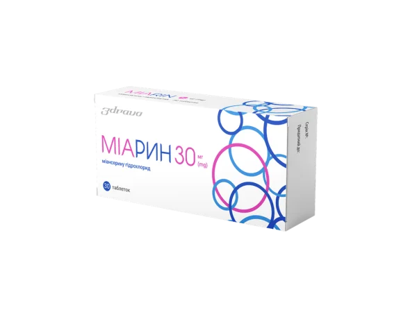 Міарин табл. п/о. 30мг №30