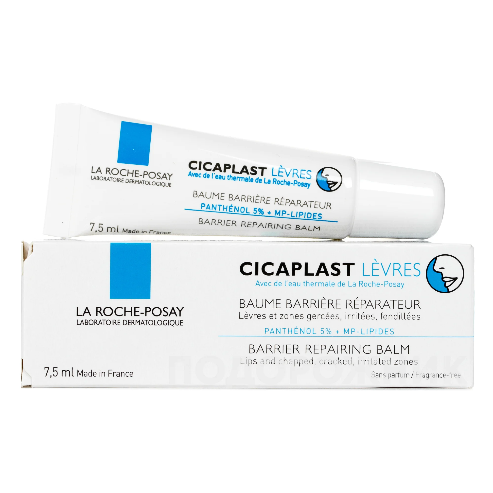 Бальзам для губ La Roche-Posay (Ля Рош-Позе) Cicaplast відновлюючий для дітей та дорослих, 7,5 мл