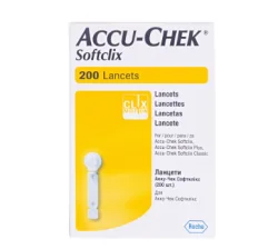 Ланцети Акку-чек (Accu-Chek Softclix), 200 шт.