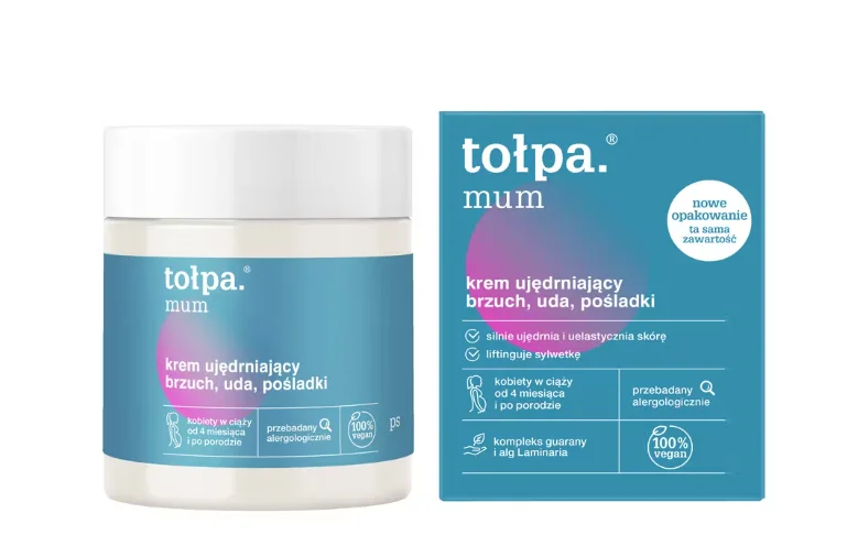 Крем Tolpa (Толпа) Dermo Body Mum зміцнюючий для живота сідниць стегон, 250 мл