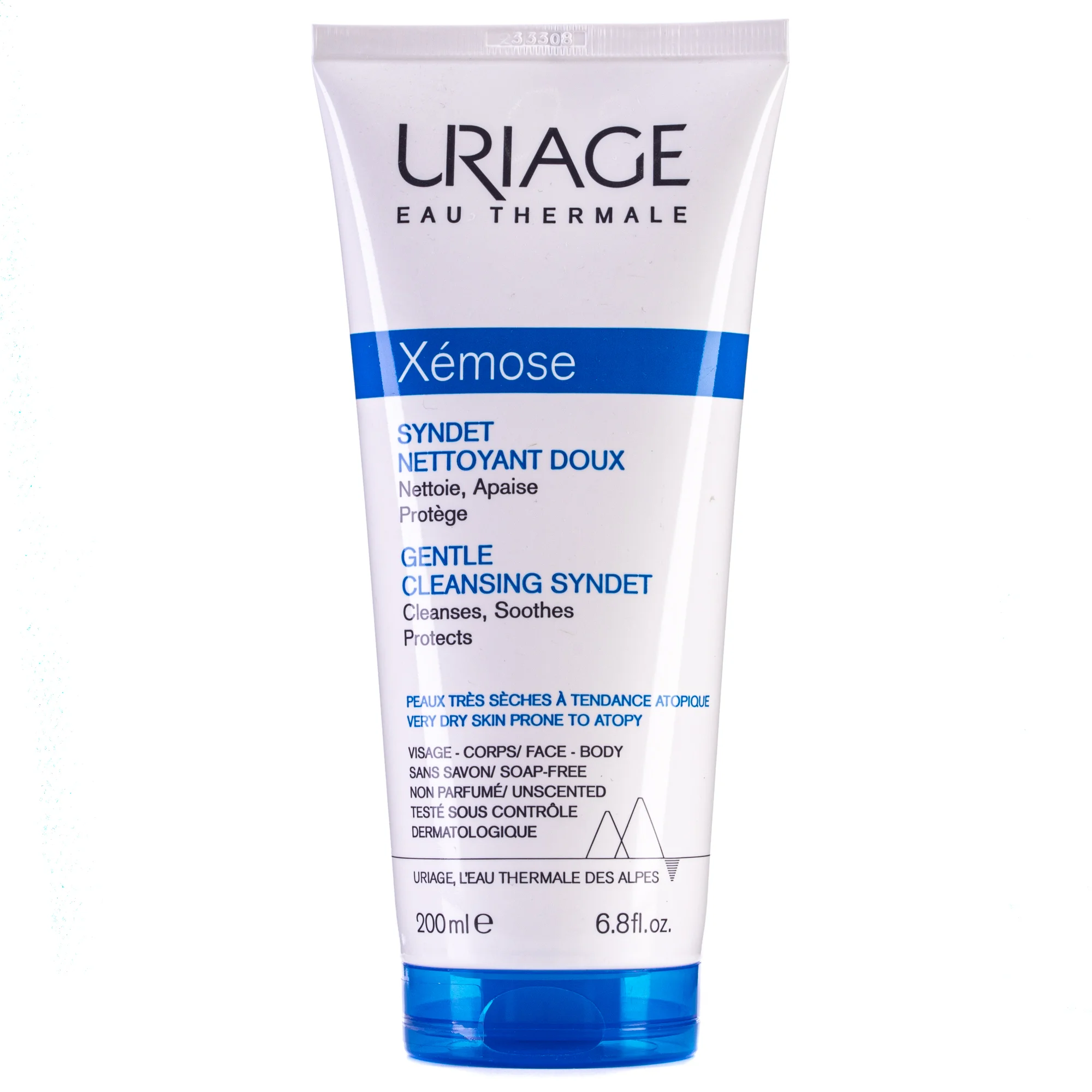 Гель для обличчя Uriage (Урьяж) Xemose Cleansing Syndet, 200 мл