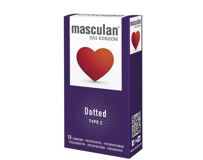 Презервативи Masculan (Маскулан) Dotted, 10 шт.