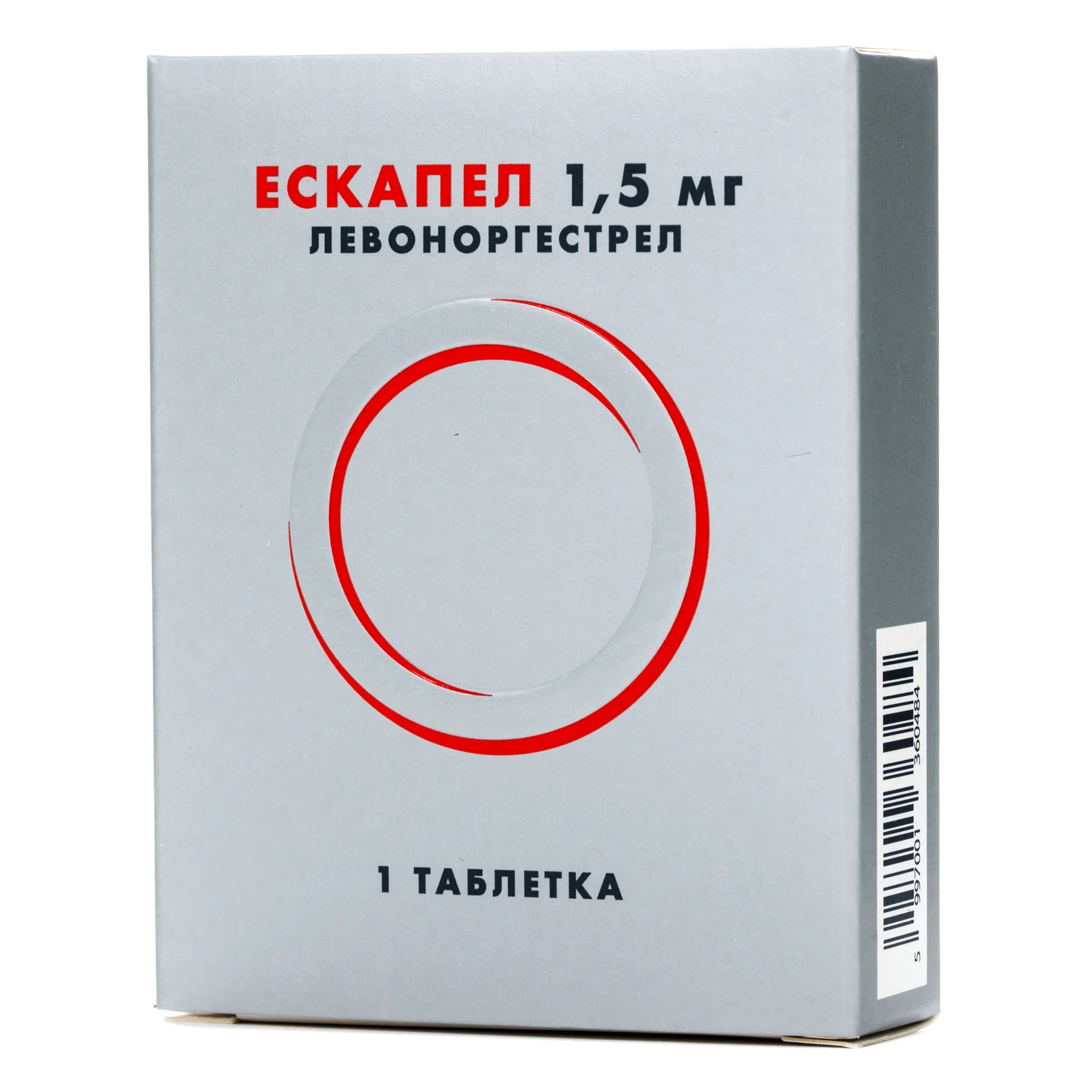 Ескапел таблетки по 1,5 мг, 1 шт.