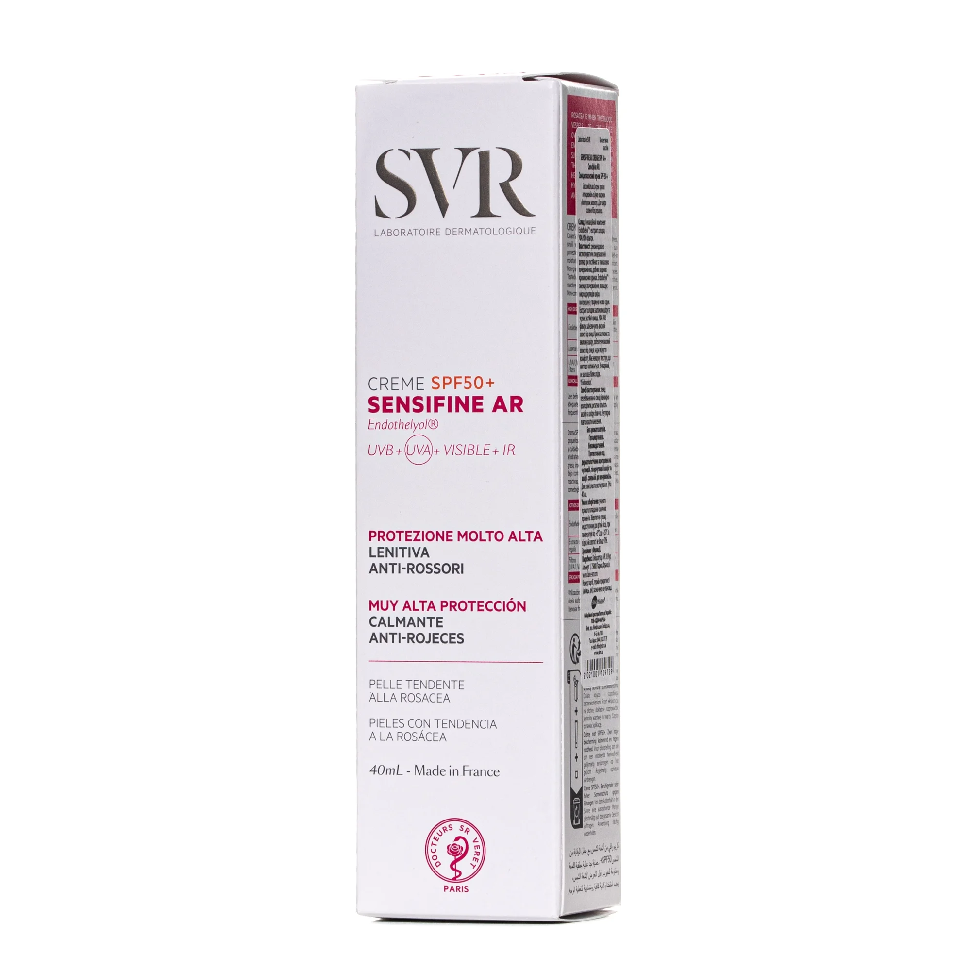 Крем сонцезахисний SVR (СВР) Sensifine AR SPF50+, 40 мл