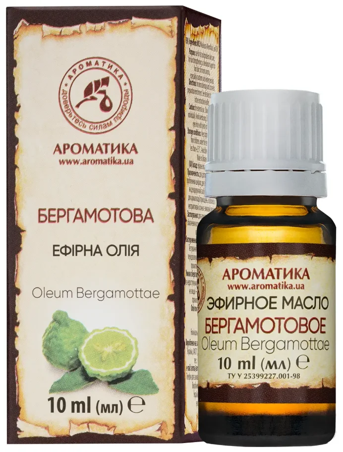 Олійка ефірна бергамотова, 10 мл