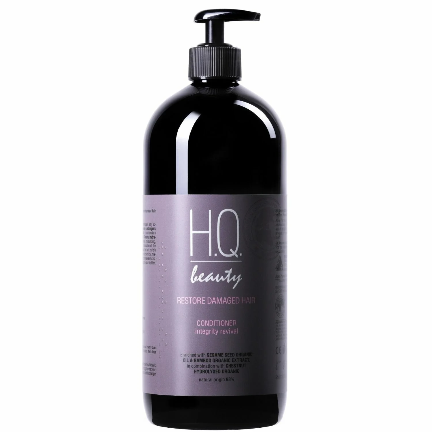 Кондиціонер H.Q.Beauty (Аш Кью Бьюті) Restore для пошкодженого волосся, 950 мл