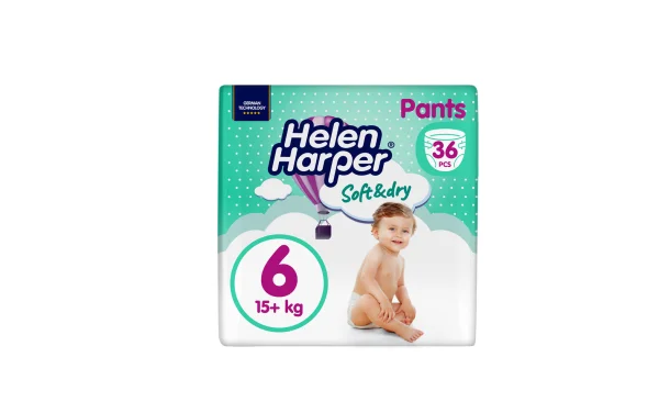 Підгузники Helen Harper (Хелен Харпер) Soft & Dry XL 15+кг, 36 шт.