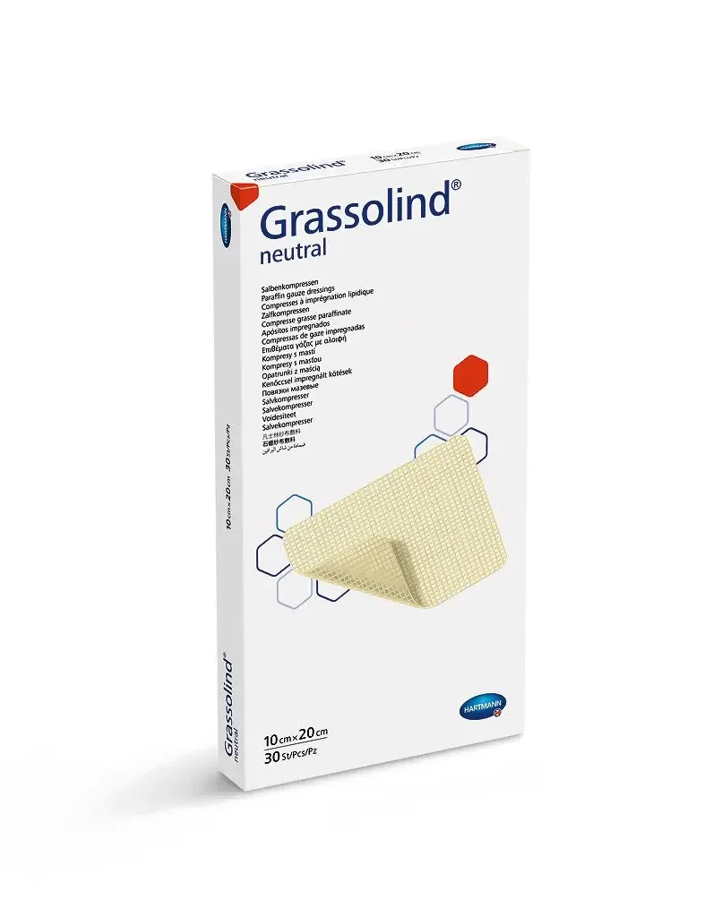 Пов’язка Грассолінд Нейтрал (Grassolind Neutral) 10 см х 20 см, 30 шт.