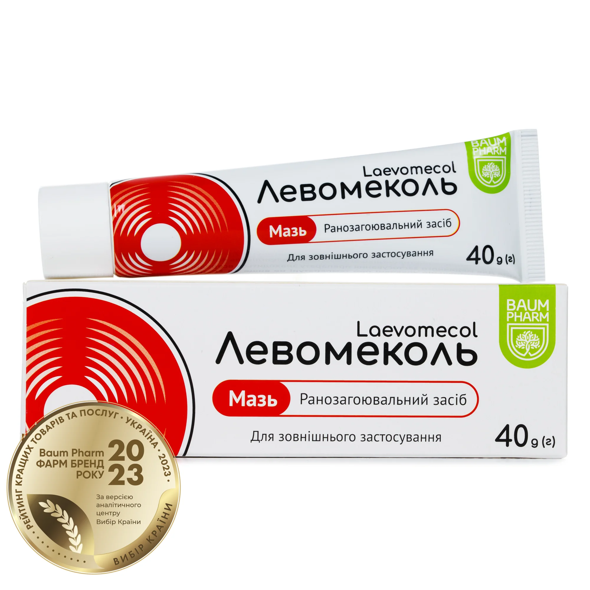 Левомеколь Баум Фарм мазь, 40г