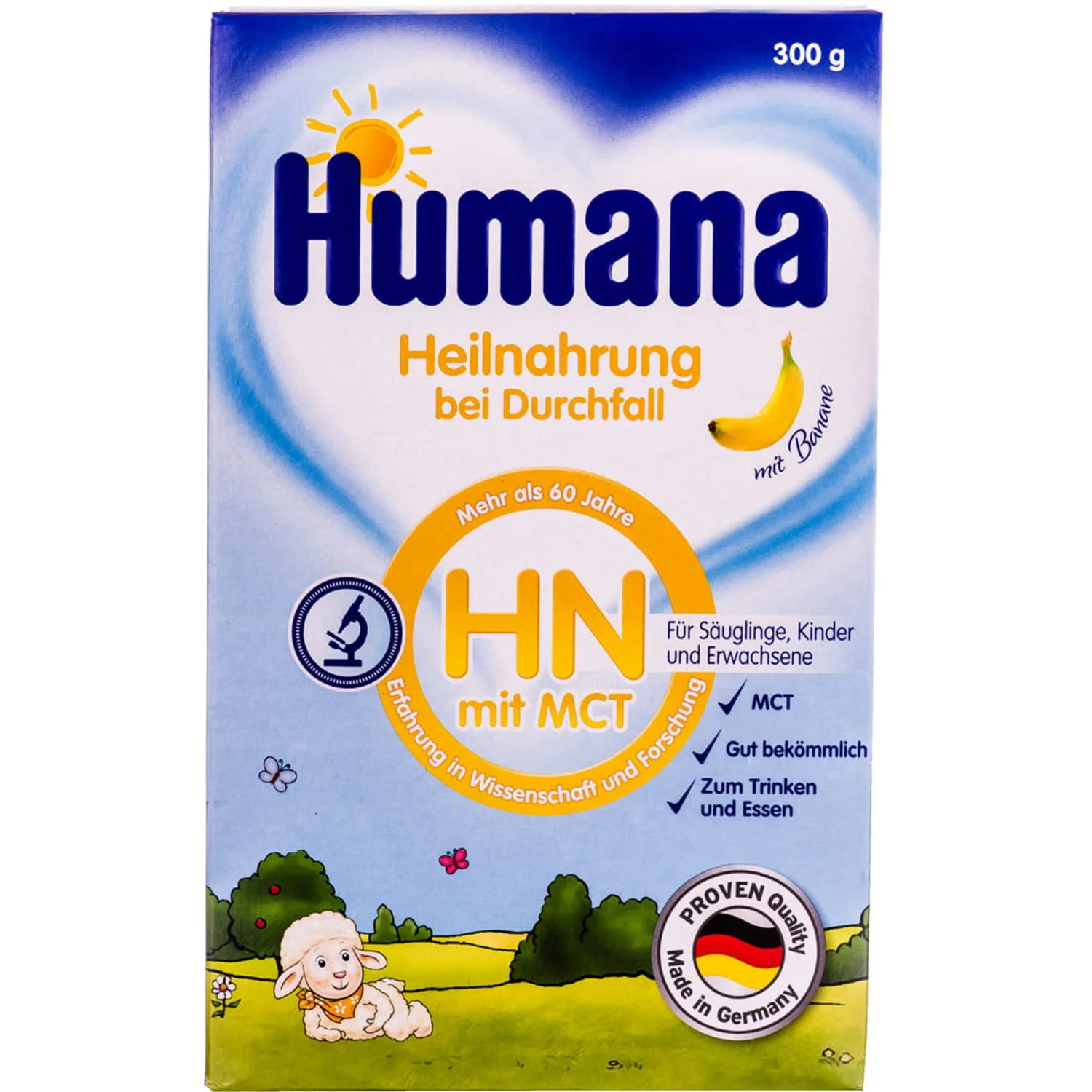 Суміш суха молочна Humana (Хумана) HN + МСТ, 300 г