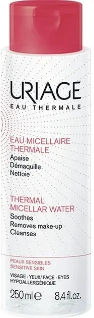 Термальна міцелярна вода Uriage Thermal Micellar Water для чутливої шкіри, 250 мл