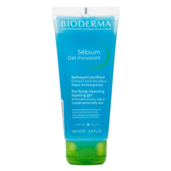 Гель для обличчя Bioderma Sebium (Біодерма Себіум) очищуючий, 100 мл