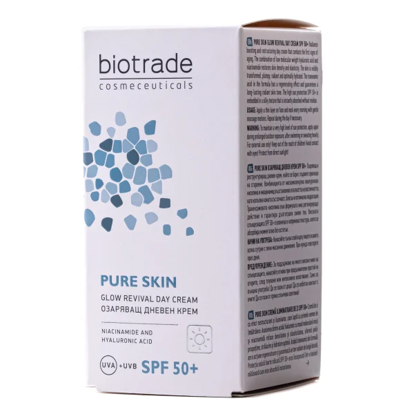 Крем для обличчя BIOTRADE (Біотрейд) Pure Skin денний проти вікових змін SPF 50+, 50 мл
