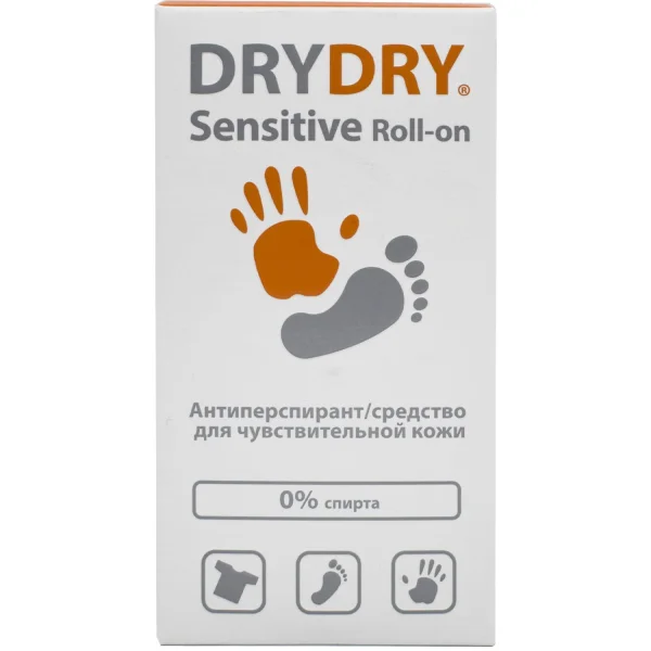 Дезодорант для тіла Драй-Драй (DryDry) сенсетів, 50 мл