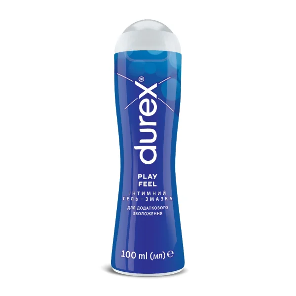 Интимный гель-смазка Durex Play Feel для дополнительного увлажнения (лубрикант), 100 мл
