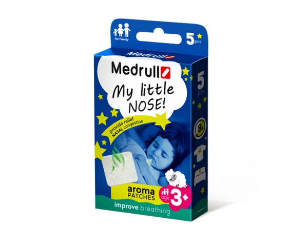 Пластырь Medrull (Медрул) My little nose 5,8х5 см, 5 шт.