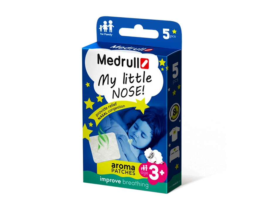 Пластир Medrull (Медрул) My little nose 5,8х5 см, 5 шт.